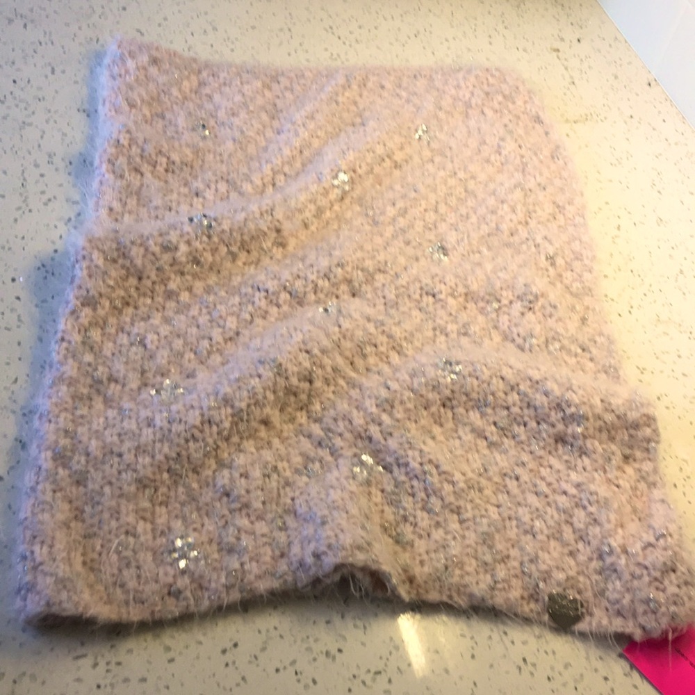 Betsey Johnson tube scarf.